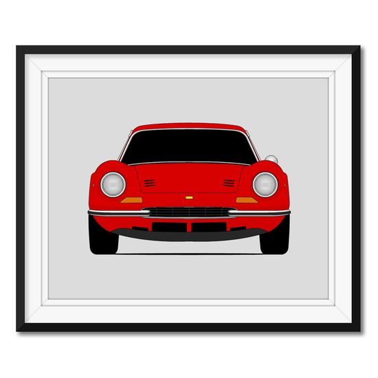 Ferrari Dino 246 GT (1969-1974) Poster