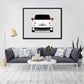 Fiat 500 Abarth (2008-2015) Poster
