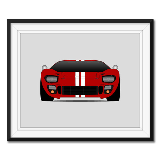 Ford GT40 (1964-1965) Poster