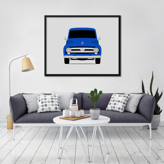 Ford F-100 (1953-1956) 2nd Generation Poster