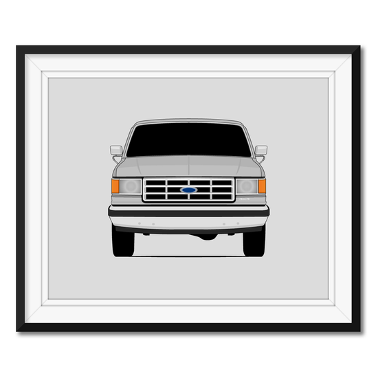 Ford F-150 (1987-1991) 8th Generation Poster