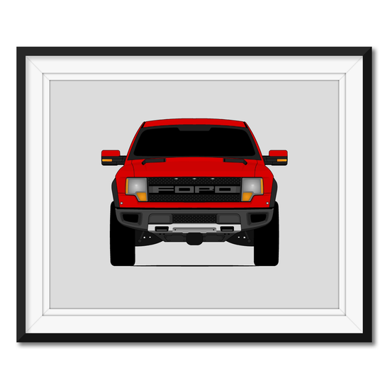 Ford F-150 Raptor (2010-2014) 12th Generation Poster