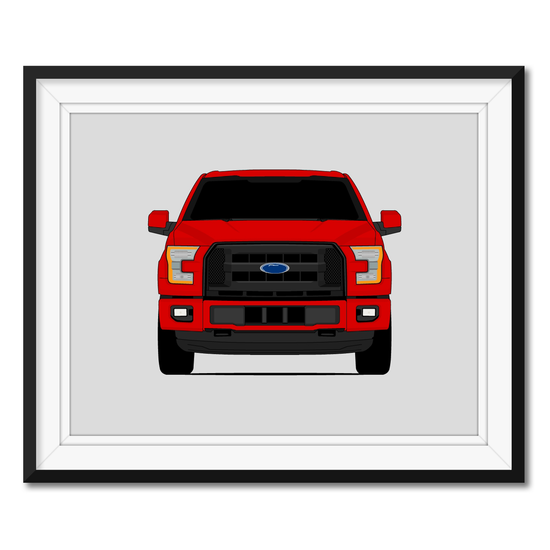 Ford F-150 XL (2015-2017) 13th Generation Poster