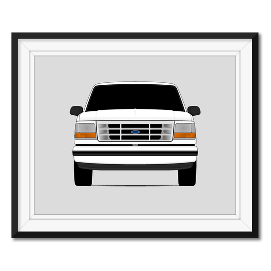 Ford F-150 (1992-1996) 9th Generation Poster