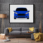 Ford Fiesta ST (2013-2019) Poster