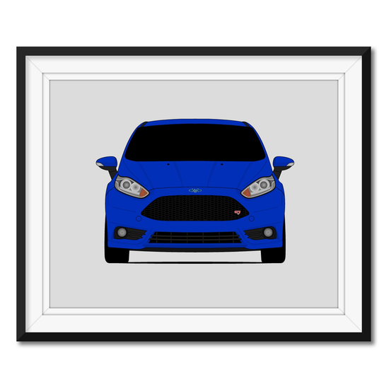 Ford Fiesta ST (2013-2019) Poster