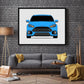Ford Focus RS (2016-2018) 3rd Generation Poster