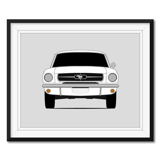 Ford Mustang GT (1964-1966) Poster
