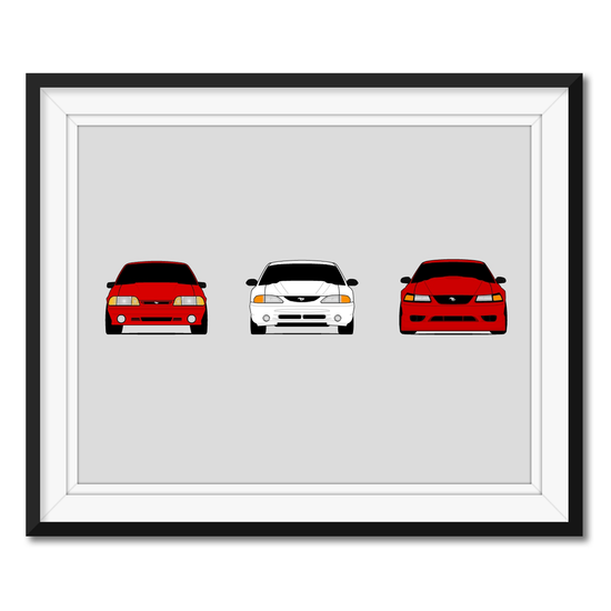 Ford SVT Mustang Cobra R Generations (Styled)