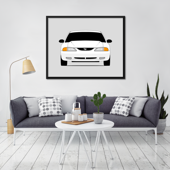 Ford Mustang GT SN 95 (1995-1998) Poster