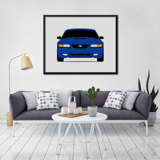 Ford Mustang GT SN 95 (1999-2004) Poster