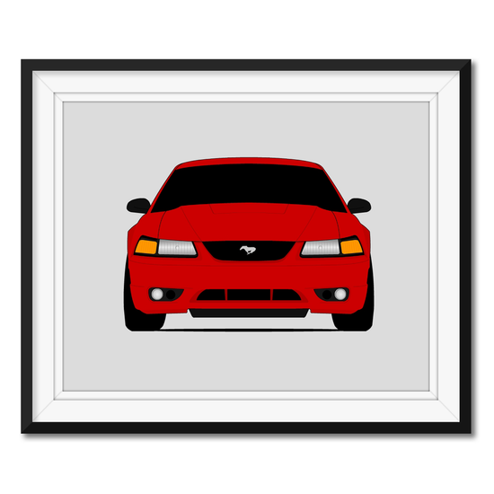 Ford Mustang SVT Cobra 1999-2002 Poster