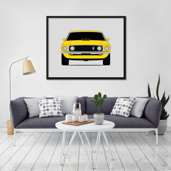 Ford Mustang 1969 Poster