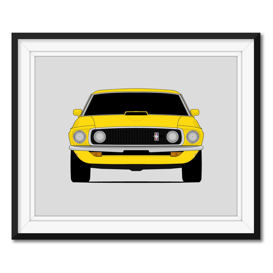 Ford Mustang 1969 Poster