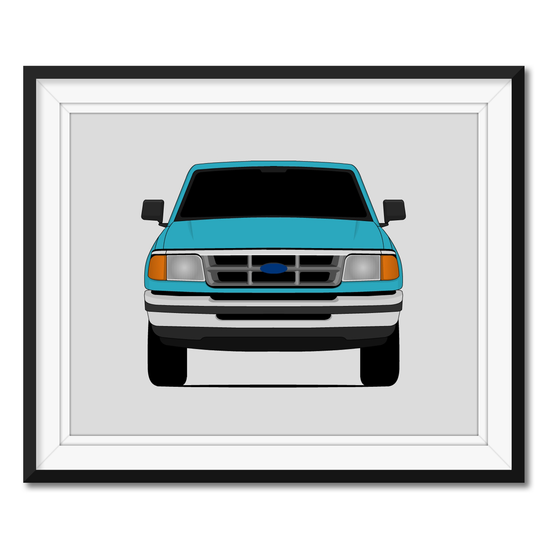 Ford Ranger (1993-1997) 2nd Generation Poster