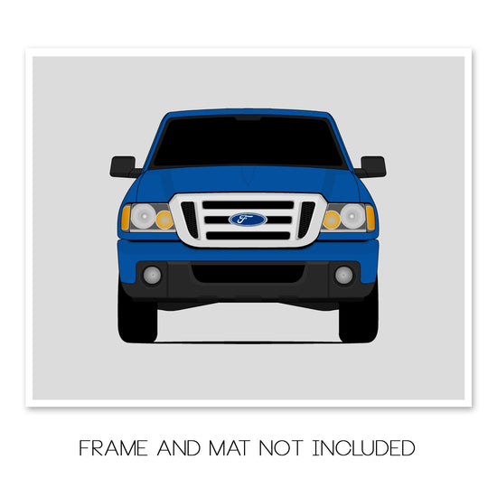 Ford Ranger (2006-2011) 3rd Generation Poster