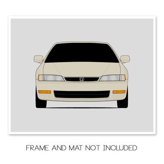 Honda Accord (1996-1998) 5th Generation Poster