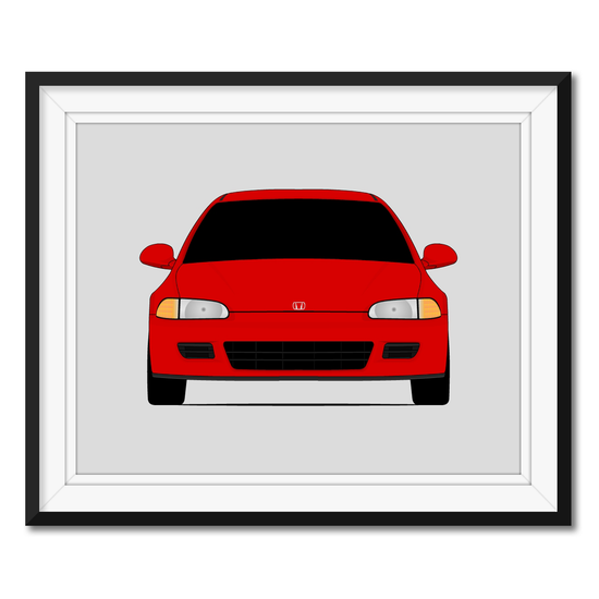 Honda Civic SI (1992-1995) Poster