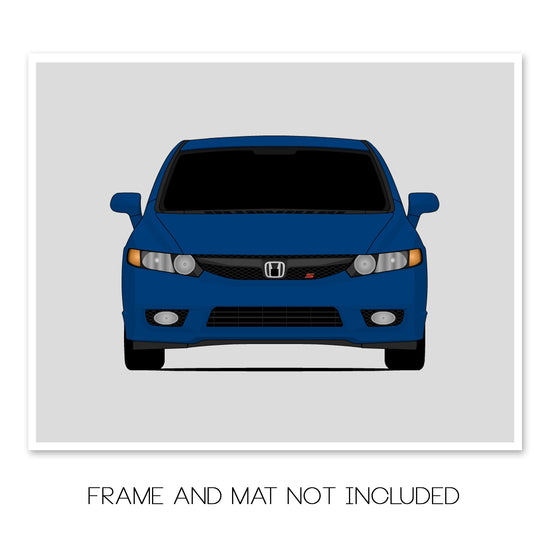 Honda Civic Si (2006-2011) 8th Generation Poster