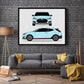 Hyundai Veloster N (2019-Present) (Front and Side) Poster