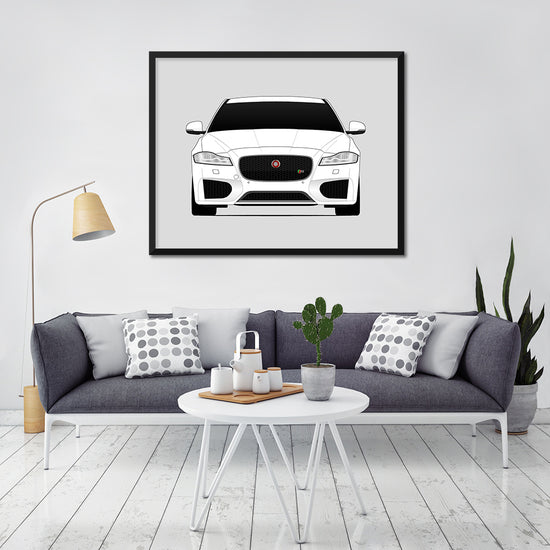 Jaguar XF Sedan X260 (2015-Present) Poster
