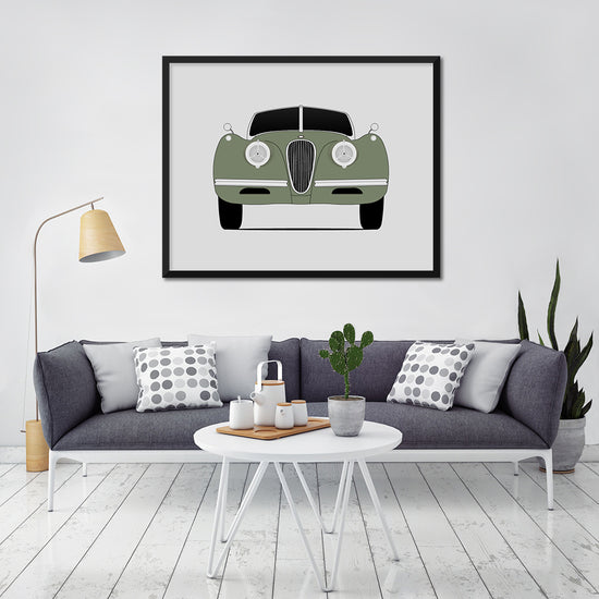 Jaguar XK 120 (1948-1954) Poster