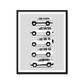 Jeep Cherokee History and Evolution Poster (Side Profile)
