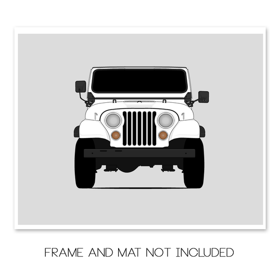 Jeep CJ (Civilian Jeep) (1976-1986) Poster