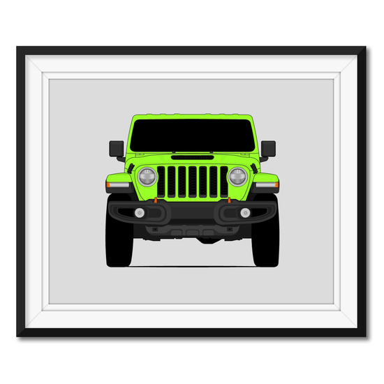 Jeep Gladiator Mojave JT (2020-Present) Poster