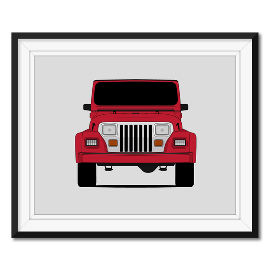 Jeep Wrangler YJ Renegade (1990-1994) 1st Generation Poster