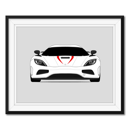Koenigsegg Agera (2011-2018) Poster