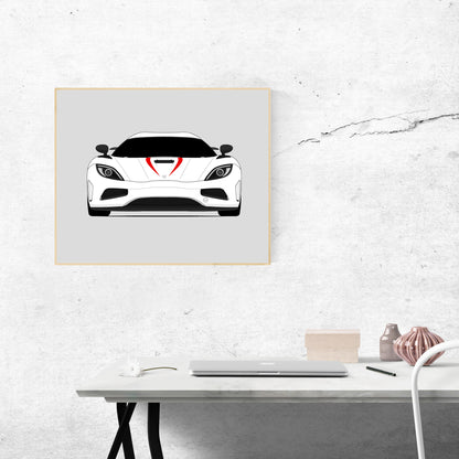 Koenigsegg Agera (2011-2018) Poster