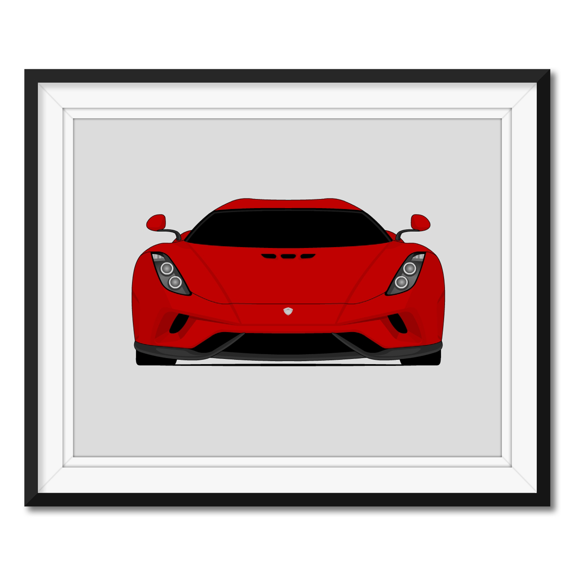 Koenigsegg Regera (2016-2022) Poster