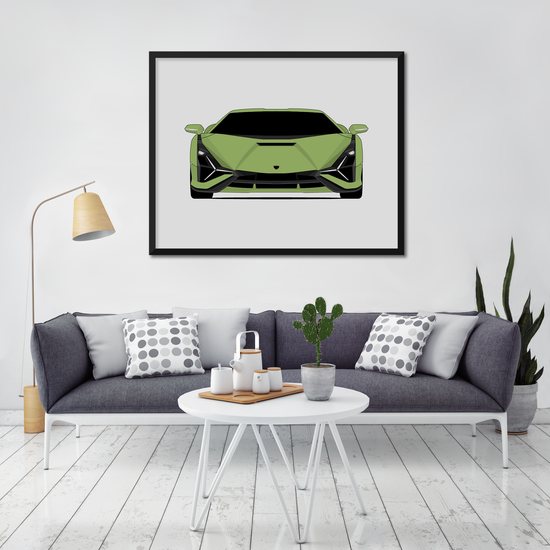 Lamborghini Sian (2020-Present) Poster