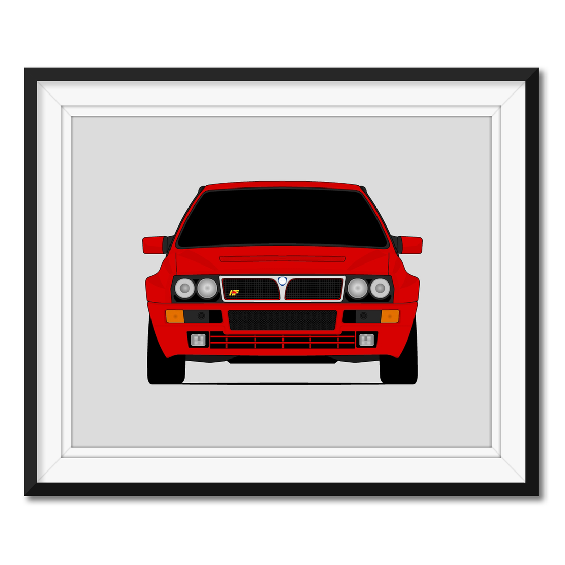 Lancia Delta HF Integrale (1987-1992) Poster