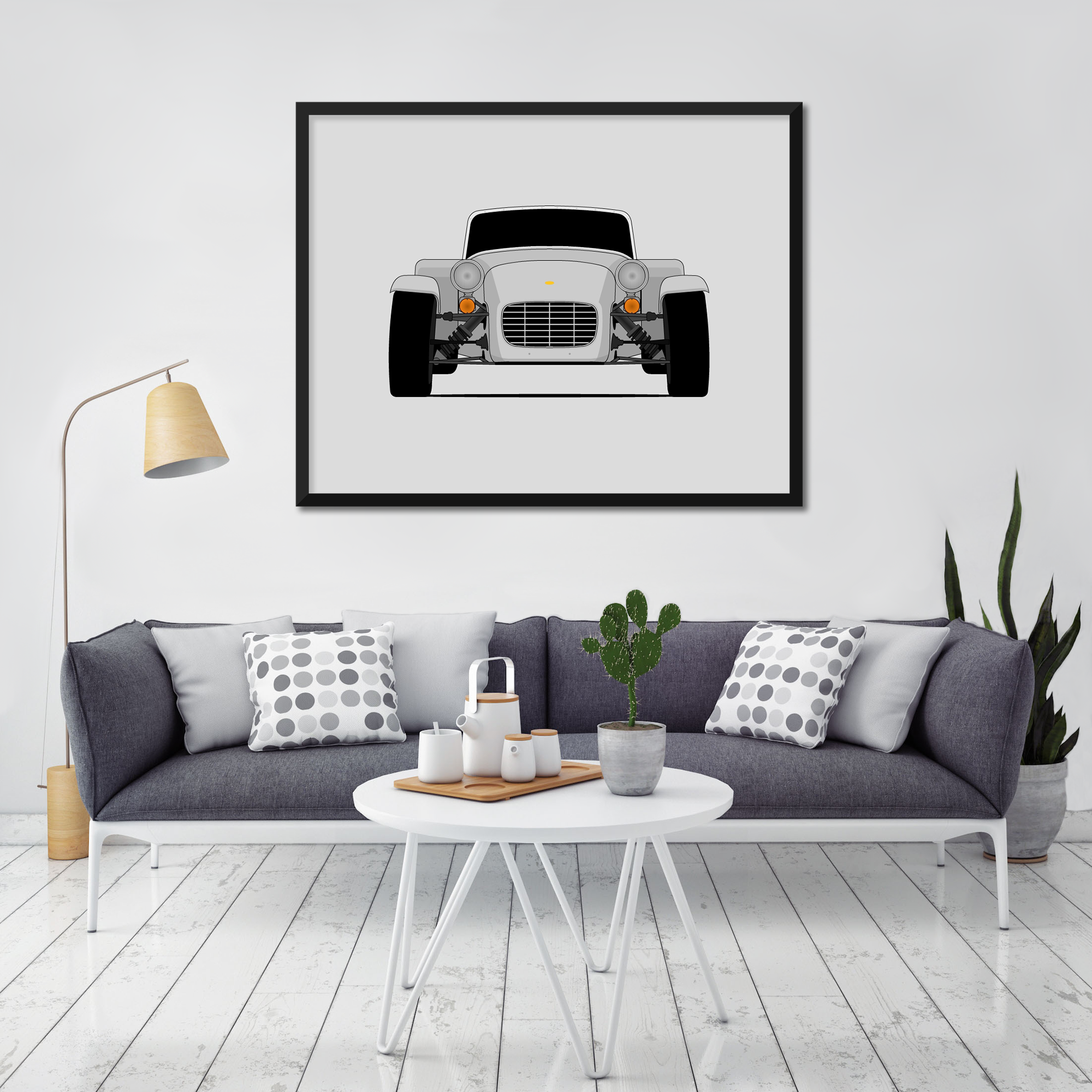 Lotus 7 (Seven) Series 3 (1968-1969) Poster