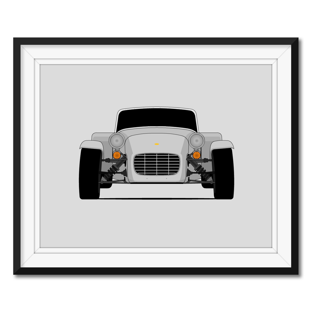 Lotus 7 (Seven) Series 3 (1968-1969) Poster