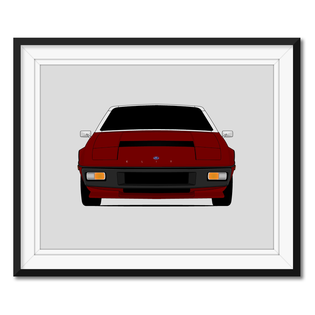 Lotus Elite Type 75 (1974-1982) Poster