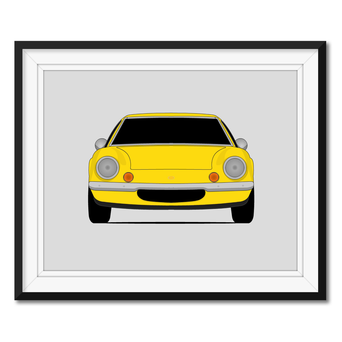 Lotus Europa Series 2 (1968-1971) Poster