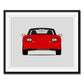 Mazda Miata MX-5 NB (1998-2005) (Rear) Poster