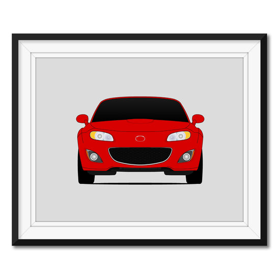 Mazda Miata MX-5 NC (2009-2012) Facelift Poster