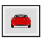 Mazda Miata MX-5 ND (2015-Present) (Rear) Poster