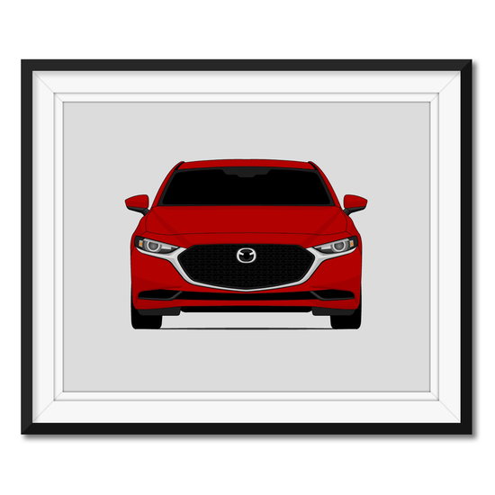 Mazda 3 BP (2019-Present) 4th Generation Poster