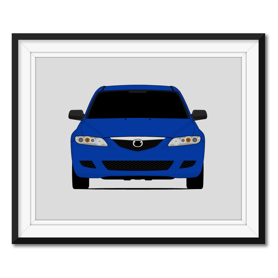 Mazda 6 GG1 (2002-2004) 1st Generation Poster