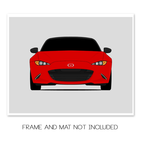 Mazda Miata MX-5 ND (2015-Present) Poster