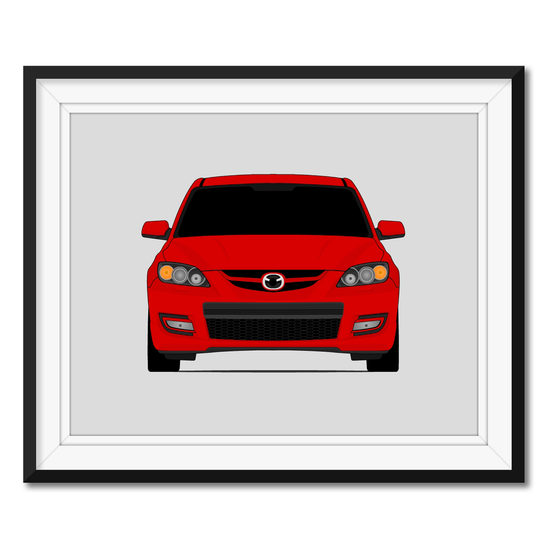 Mazda Mazdaspeed3 BK (2007-2009) 1st Generation Poster