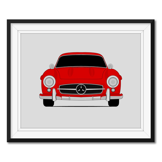 Mercedes-Benz 300SL Gullwing (1954-1957) Poster