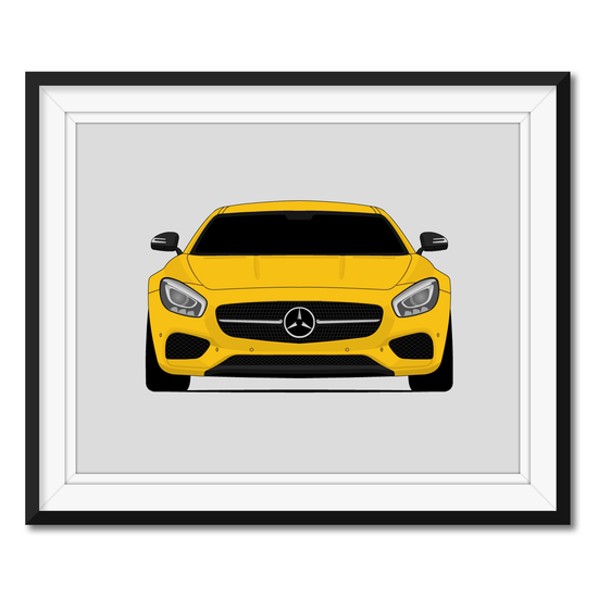 Mercedes-Benz AMG GT (2014-2017) Poster