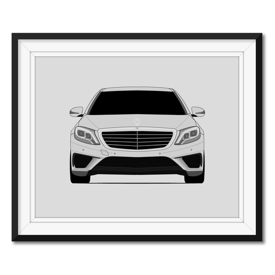 Mercedes-Benz S63 W222 (2014-2017) Poster