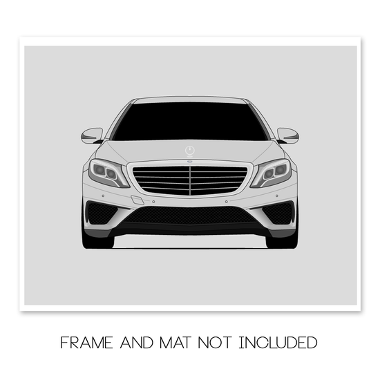 Mercedes-Benz S63 W222 (2014-2017) Poster